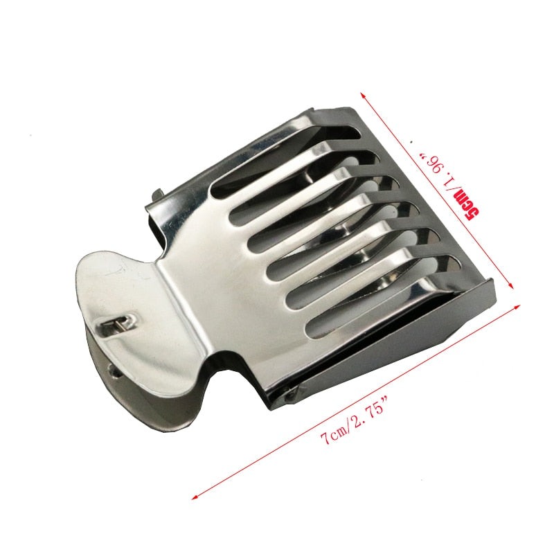 1 Pcs Bee Queen Catcher Clip Stainless Steel Cage Beekeeping Equipment Beekeeper Equip Isolation Room Beekeeper  Apiculture Tool  Business & Industrial > Agriculture 24.43 EZYSELLA SHOP