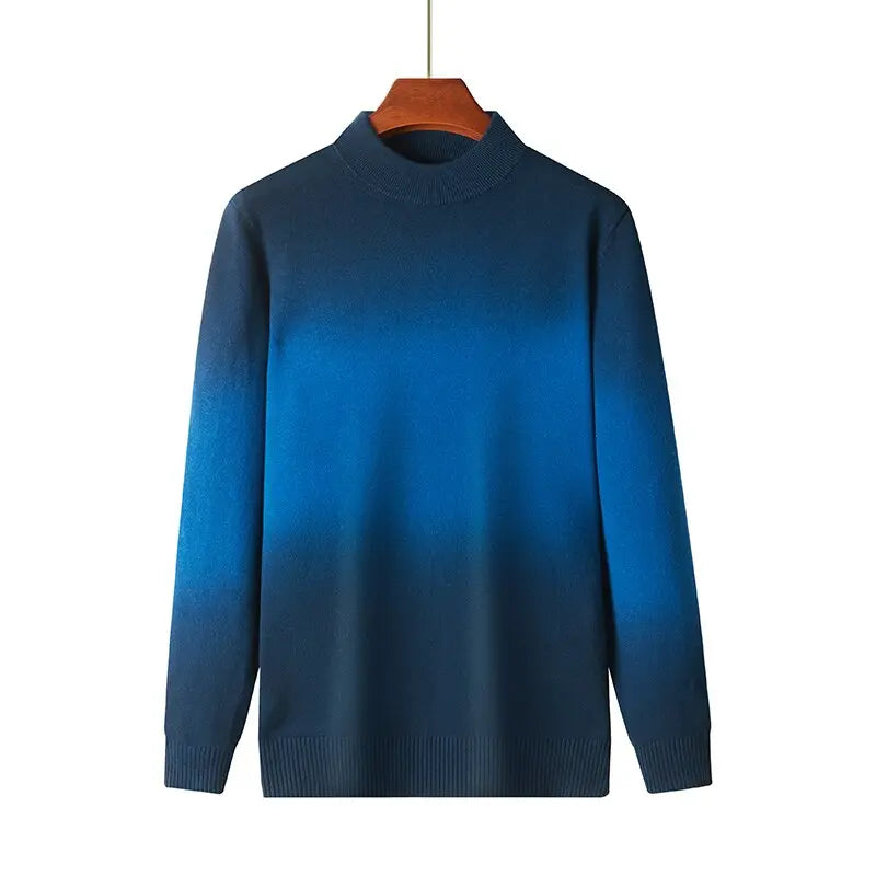 10 Colors Men Half Turtleneck Sweater Patchwork Dye Design Korean  Apparel & Accessories > Clothing > Shirts & Tops 79.22 EZYSELLA SHOP