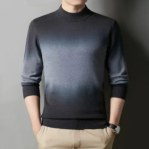10 Colors Men Half Turtleneck Sweater Patchwork Dye Design Korean XXXLGray Apparel & Accessories > Clothing > Shirts & Tops 79.22 EZYSELLA SHOP