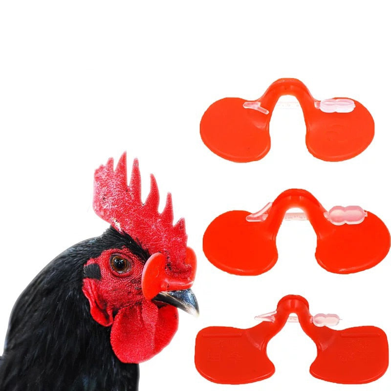 1000 pcs Chicken with bolt glasses New Quality plastic Anti-pecking goggles Glasses Chicken necessary Retail and wholesale  Business & Industrial > Agriculture > Animal Husbandry > Livestock Feeders & Waterers 109.99 EZYSELLA SHOP