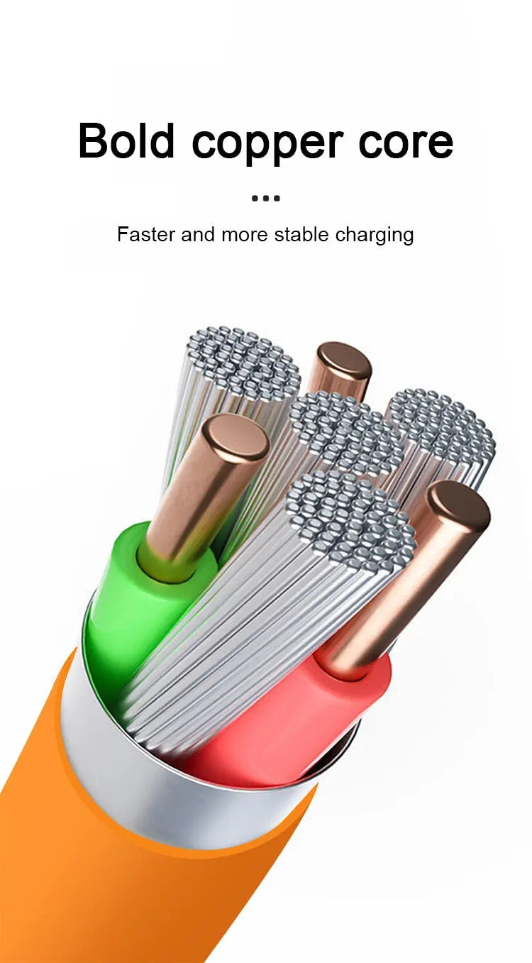 120W 6A Super Fast Charge Liquid Silicone Cable Type-C Charger Data Cable For Xiaomi Huawei Samsung Zinc USB Bold Data Line 1m   21.64 EZYSELLA SHOP