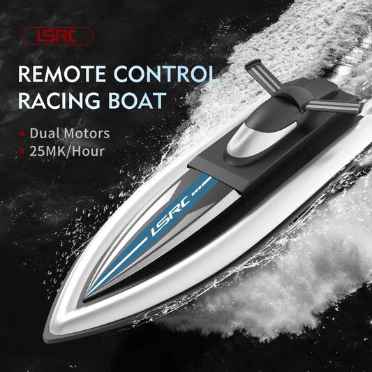 2.4G LSRC B8 RC High Speed Racing Boat Waterproof Rechargeable Model  Toys & Games > Toys > Remote Control Toys > Remote Control Boats & Watercraft 102.93 EZYSELLA SHOP