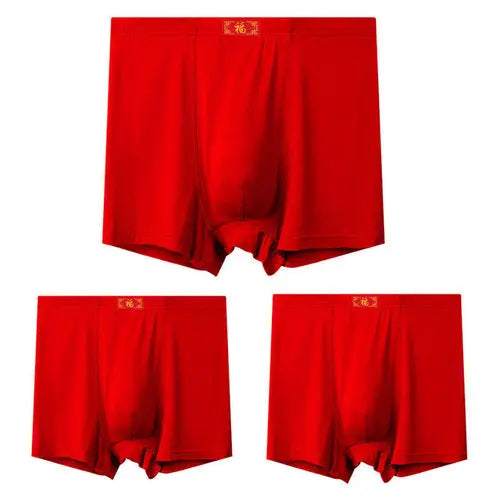 3pcs/Lot Large Size Boxer Men Underwear Cotton Men's Panties XXXLDarkGrey3PCS Underwear 57.06 EZYSELLA SHOP