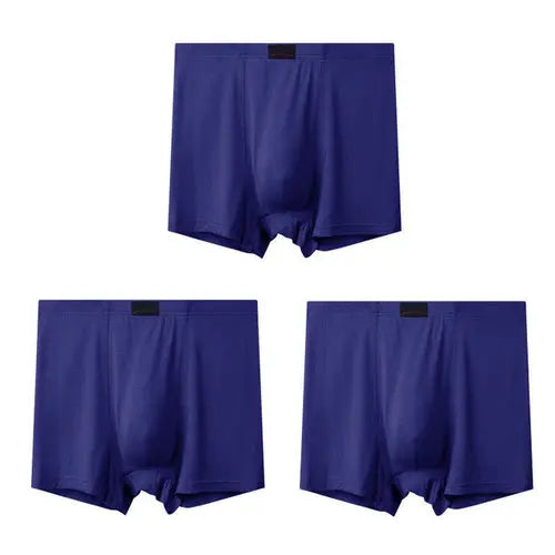 3pcs/Lot Large Size Boxer Men Underwear Cotton Men's Panties XXXLIvory3PCS Underwear 57.06 EZYSELLA SHOP