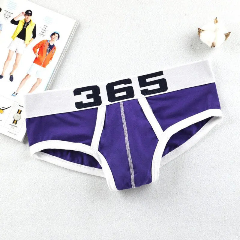 4pcs/lot Mens Underwear Briefs Cotton Men's Bikini Briefs Pouch  Underwear 131.08 EZYSELLA SHOP
