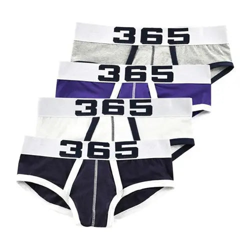 4pcs/lot Mens Underwear Briefs Cotton Men's Bikini Briefs Pouch XXXLBeige4pcs Underwear 131.08 EZYSELLA SHOP