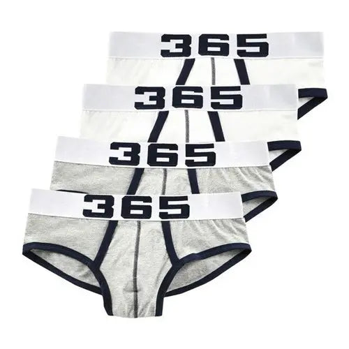 4pcs/lot Mens Underwear Briefs Cotton Men's Bikini Briefs Pouch XXXLNavyBlue4pcs Underwear 131.08 EZYSELLA SHOP