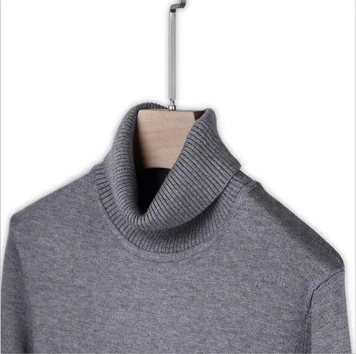 6-color Turtleneck Sweater Male Autumn And Winter New Style Fashion XXXLGray Apparel & Accessories > Clothing > Shirts & Tops 64.24 EZYSELLA SHOP