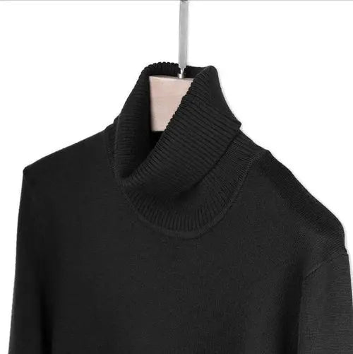 6-color Turtleneck Sweater Male Autumn And Winter New Style Fashion XXXLBlack Apparel & Accessories > Clothing > Shirts & Tops 64.24 EZYSELLA SHOP
