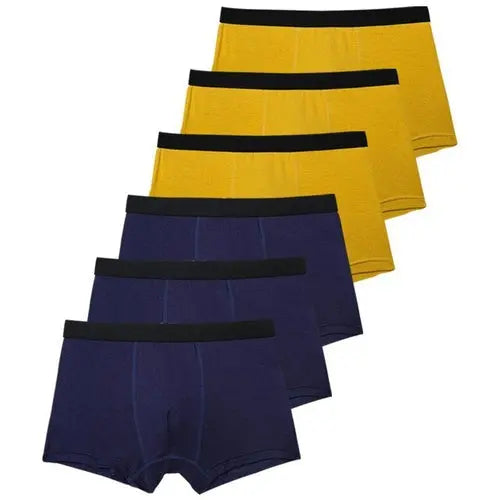 6pcs/Set Black Boxer Men Underpants Bamboo Mens Boxers Man Breathable XXXLBlue Underwear 114.96 EZYSELLA SHOP
