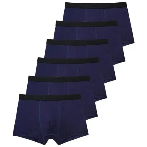 6pcs/Set Black Boxer Men Underpants Bamboo Mens Boxers Man Breathable XXXLDarkGrey Underwear 114.96 EZYSELLA SHOP