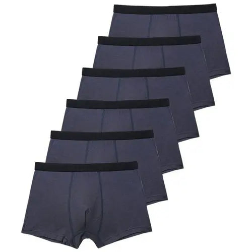 6pcs/Set Black Boxer Men Underpants Bamboo Mens Boxers Man Breathable XXXLOrange Underwear 114.96 EZYSELLA SHOP