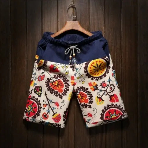 9 Color Men's Casual Beach Floral Shorts Summer Fashion XXXL5116 Apparel & Accessories > Clothing > Shorts 27.99 EZYSELLA SHOP
