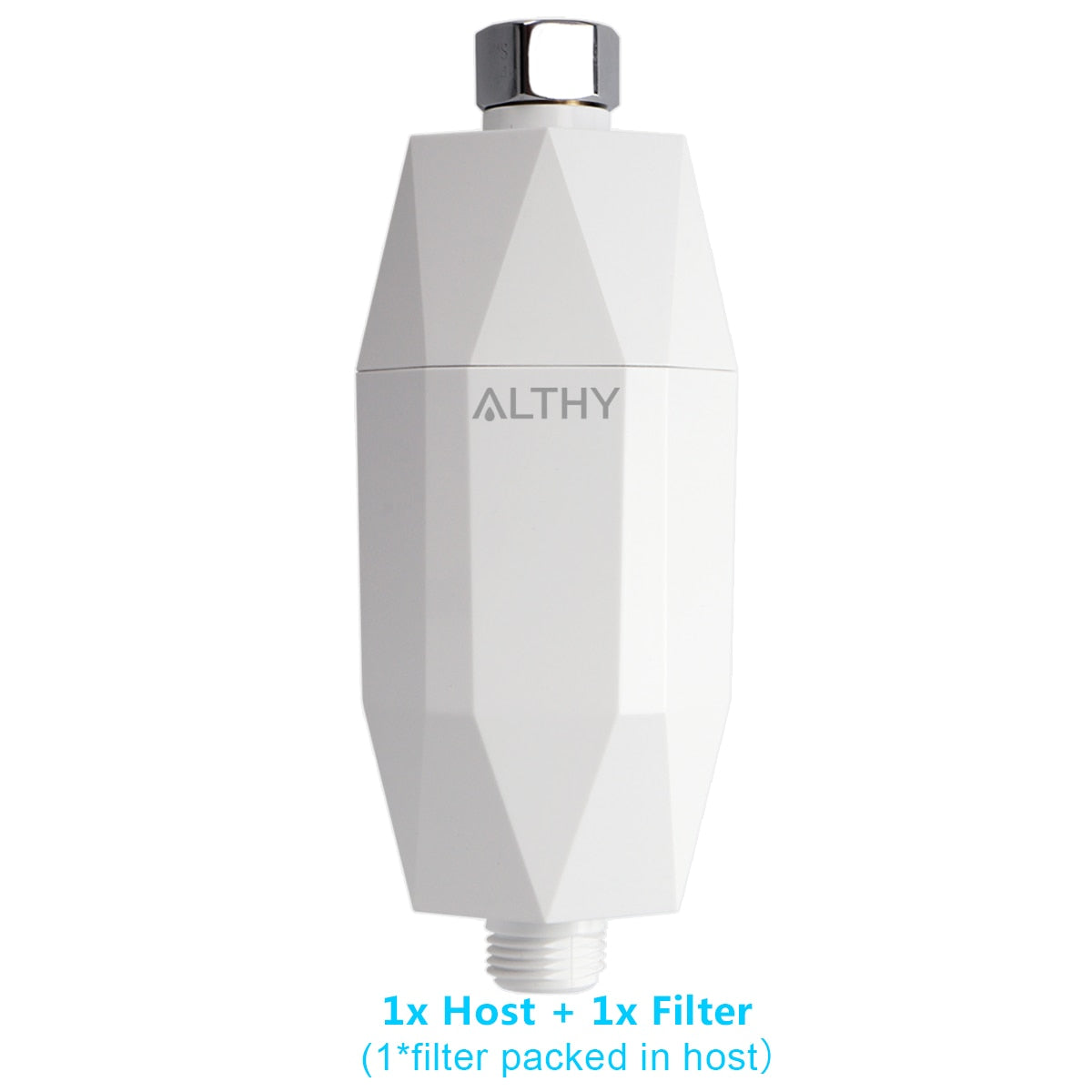 ALTHY Vitamin C Revitalizing Shower Water Filter - Reduces Dry Itchy Skin, Dandruff, Eczema, Dramatically & Improves Skin, Hair HostandFilterChina Hardware > Plumbing > Water Dispensing & Filtration 138.52 EZYSELLA SHOP