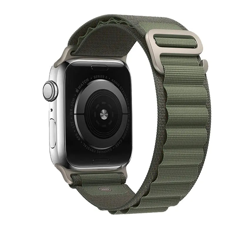 Alpine loop band for Apple watch strap 49mm 44mm 40mm 45mm 41mm 42mm 38mm 40 44 45 mm bracelet iWatch Ultra series 7 6 5 3 se 8 green42mm44mm45mm49mmUnitedStates Apparel & Accessories > Jewelry > Watch Accessories > Watch Bands 27.10 EZYSELLA SHOP