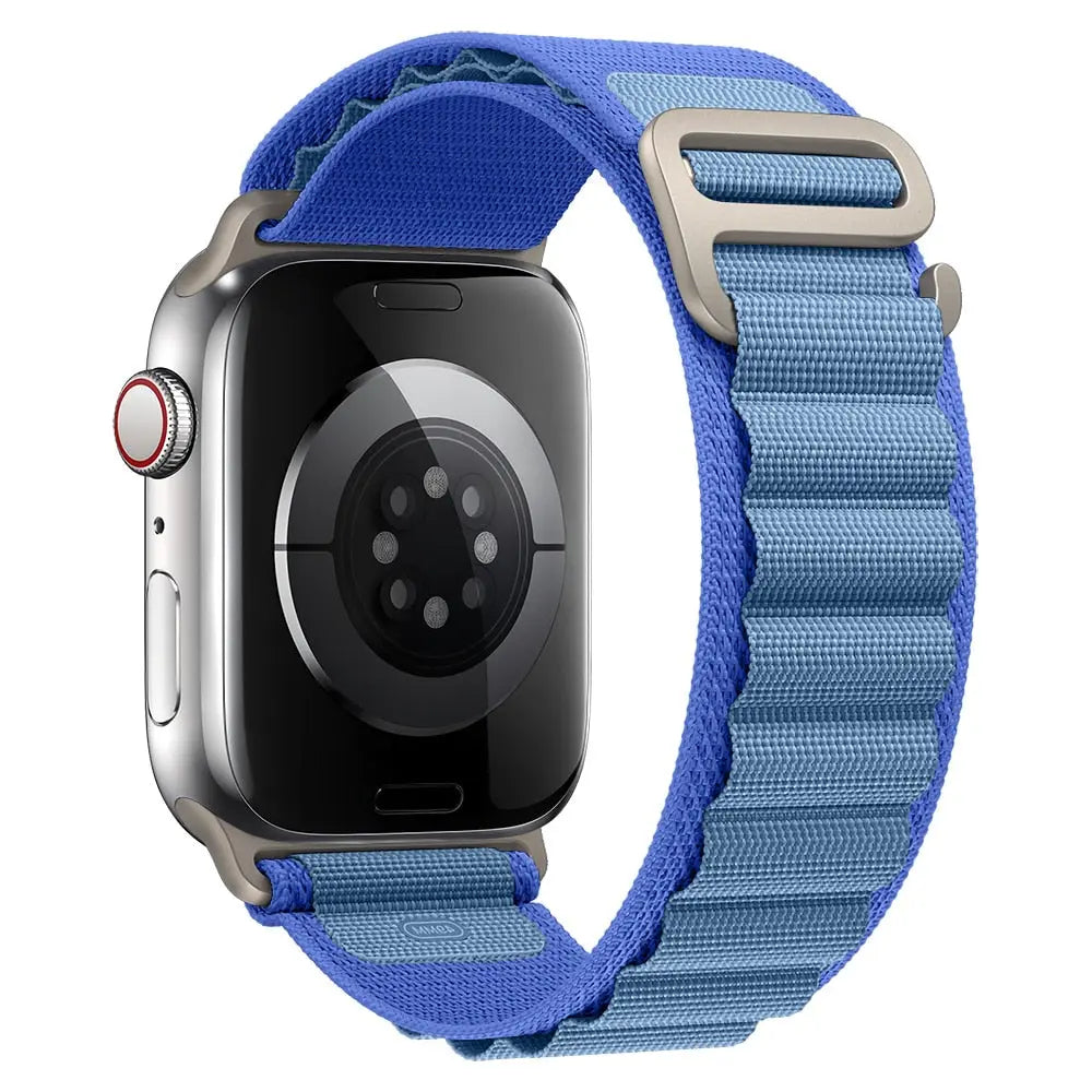 Alpine loop band for Apple watch strap 49mm 44mm 40mm 45mm 41mm 42mm 38mm 40 44 45 mm bracelet iWatch Ultra series 7 6 5 3 se 8 blue42mm44mm45mm49mmUnitedStates Apparel & Accessories > Jewelry > Watch Accessories > Watch Bands 27.10 EZYSELLA SHOP