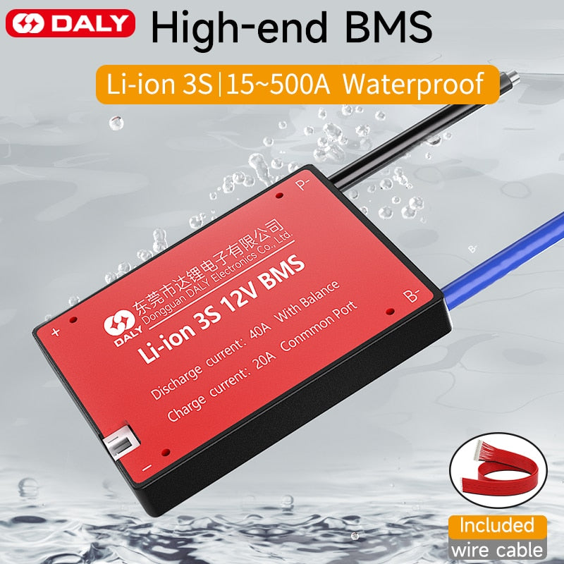BMS 3s 12V board 10A 15A 20A 30A 40A 60A 80A 100A 150A 200A 250A 500A BMS 18650 lithium battery pack BMS with balance for e-bike  Electronics > Electronics Accessories > Power > Battery Accessories 35.99 EZYSELLA SHOP