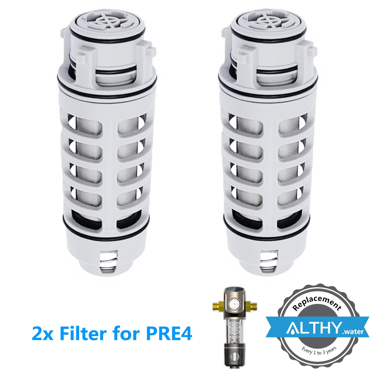 Backwash Water Filter Replacement For ALTHY PRE1 / PRE2 / PRE3 / PRE4 / AUTO2 Central Prefilter System Stainless Steel Mesh 2xfilterforPRE4China Hardware > Plumbing > Water Dispensing & Filtration 95.99 EZYSELLA SHOP