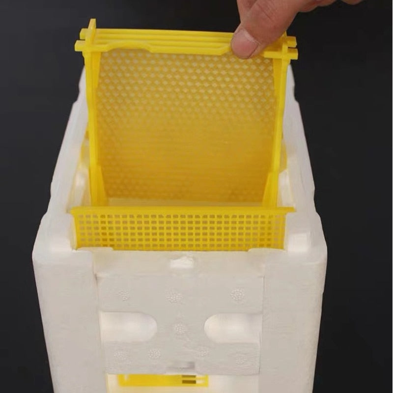 Beehive Beekeeping King Box Foam Home Bee Hive Pollination Boxes Harvest Bee Hive Beekeeper Mating Supplies  Business & Industrial > Agriculture 68.34 EZYSELLA SHOP