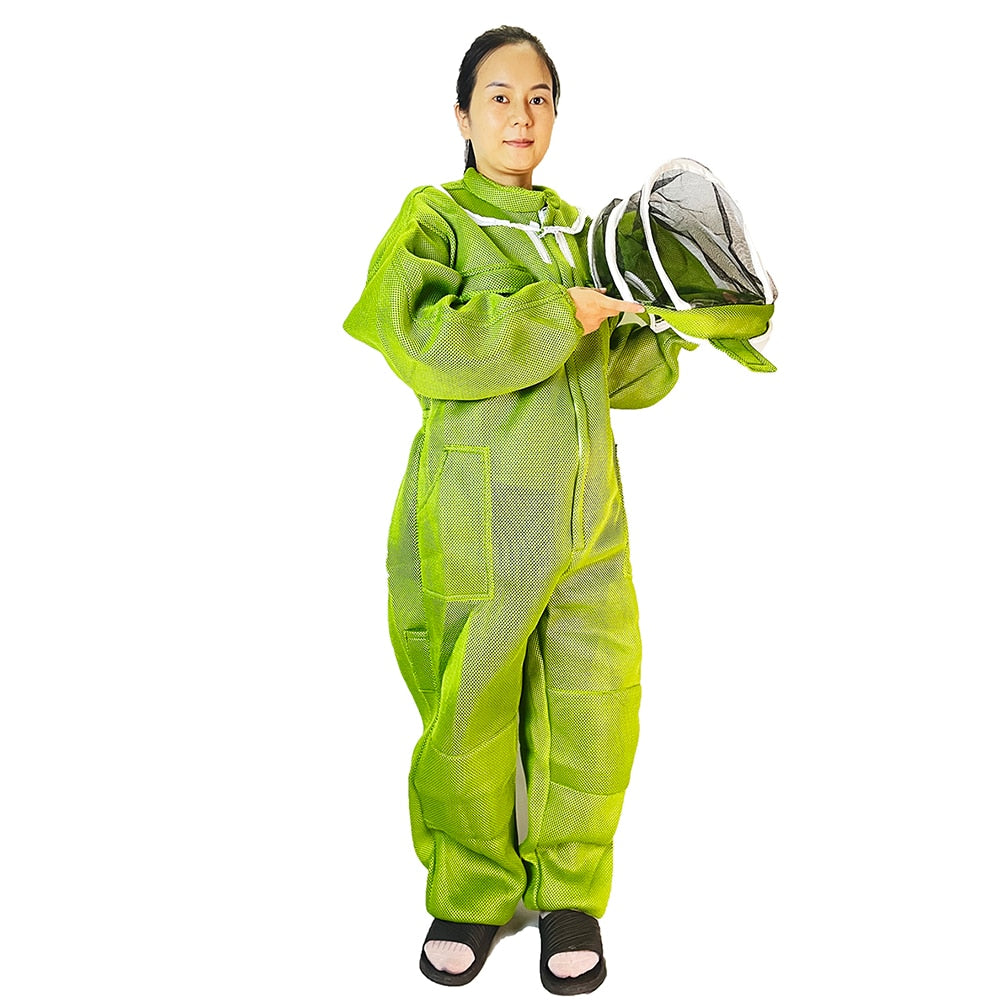 Beekeeper 3D Breathable Cloth Protection Long Sleeve Coverall Gloves Suit  Extra Large Size Beekeeping Bee Farm Tools Supplies  Business & Industrial > Agriculture 99.99 EZYSELLA SHOP