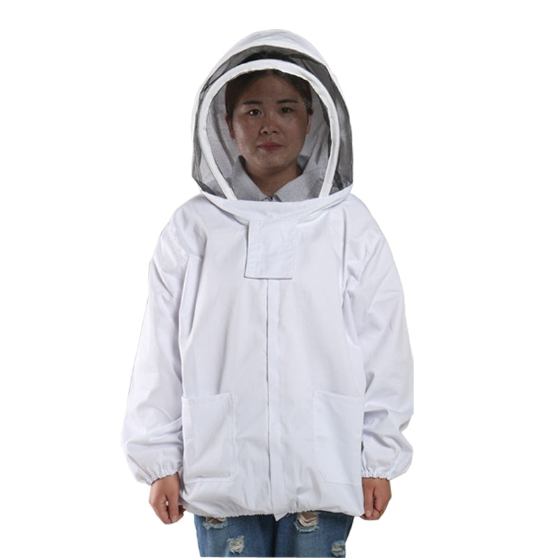 Beekeeping Clothing Veil Hood Gloves Hat Cloth Jacket Protective beekeeping suit beekeepers bee suit equipment LightYellowXL Business & Industrial > Agriculture 80.99 EZYSELLA SHOP