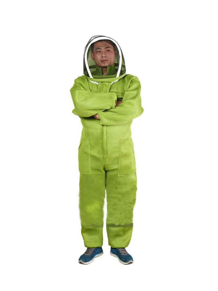 Beekeeping Suit For Bee Keeper Professional Equipment Air Conditioning Clothing Protective Beehive Breathable Anti Bee GreenXXL Business & Industrial > Agriculture 171.99 EZYSELLA SHOP