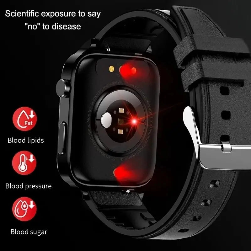 Blood Sugar Smart Watch Men Sangao Laser Treat Health Heart  Apparel & Accessories > Jewelry > Watches 189.99 EZYSELLA SHOP