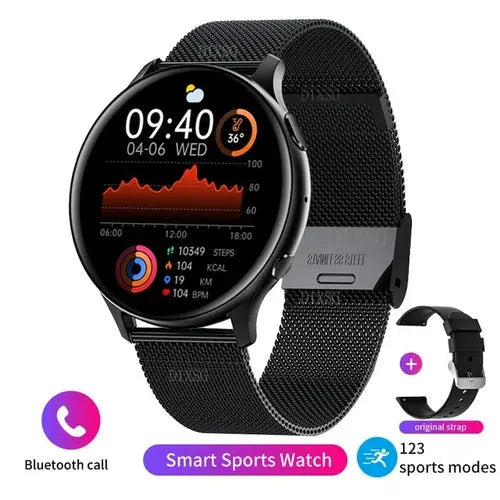 Bluetooth Call Smart Watch Men Full Touch Screen Sports Fitness Gray Apparel & Accessories > Jewelry > Watches 155.80 EZYSELLA SHOP