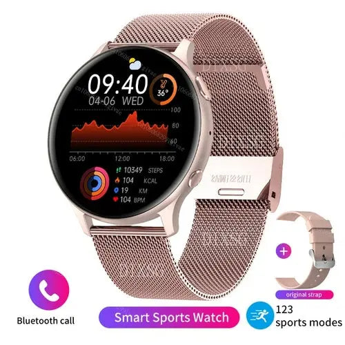 Bluetooth Call Smart Watch Men Full Touch Screen Sports Fitness Blue Apparel & Accessories > Jewelry > Watches 155.80 EZYSELLA SHOP