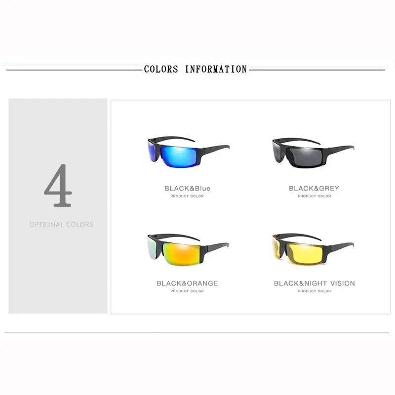Brand Design Classic Polarized Sunglasses Men Women Driving Square  Apparel & Accessories > Clothing Accessories > Sunglasses 42.93 EZYSELLA SHOP