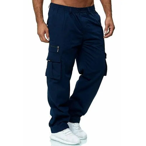 Cargo Pants Casual Pockets Pants for Men Clothing Outdoor Fashion XXXLGold Apparel & Accessories > Clothing > Pants 66.99 EZYSELLA SHOP