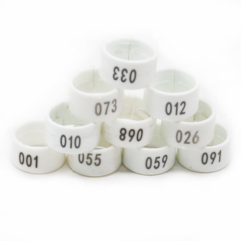 Chicken Duck Goose Foot Ring 1.6cm Poultry Identification Rings Birds Feeding Equipment Animal Management Tools white1.6cm Animals & Pet Supplies > Pet Supplies > Pet ID Tags 32.55 EZYSELLA SHOP