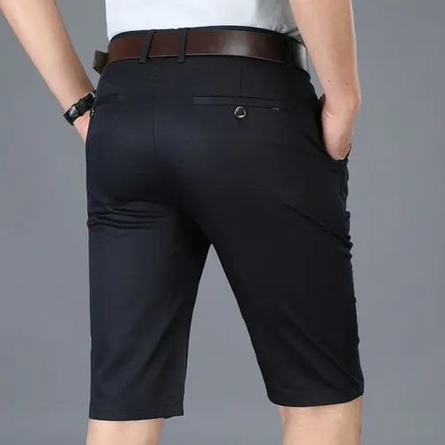 Classic Style Summer Men's Slim Casual Shorts New Business 42Navy Apparel & Accessories > Clothing > Shorts 49.99 EZYSELLA SHOP