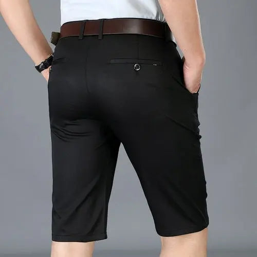 Classic Style Summer Men's Slim Casual Shorts New Business 42Black Apparel & Accessories > Clothing > Shorts 49.99 EZYSELLA SHOP