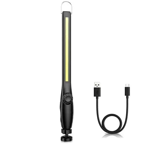 Cob Led Flashlight Magnetic Work Light Usb Rechargeable Torch Hook WarmWhite Hardware > Tools > Flashlights & Headlamps 46.95 EZYSELLA SHOP