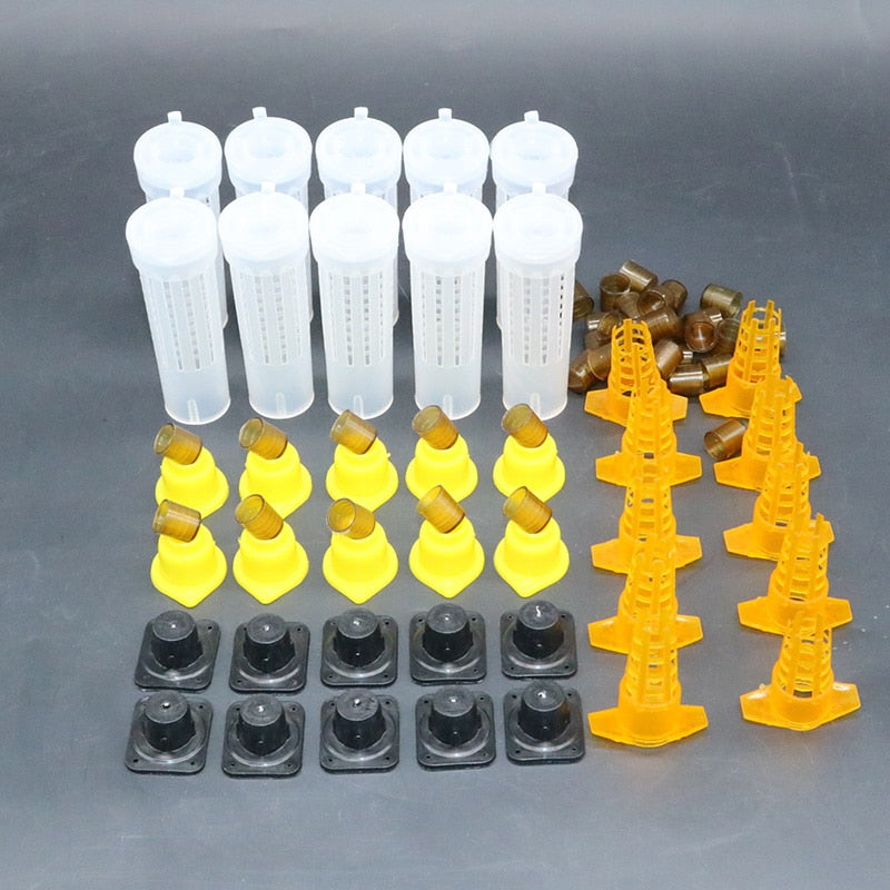 Complete bee queen king rearing kit system cages bees tools set supplier tool equipment base celular cells cell beekeeping  Business & Industrial > Agriculture 40.00 EZYSELLA SHOP