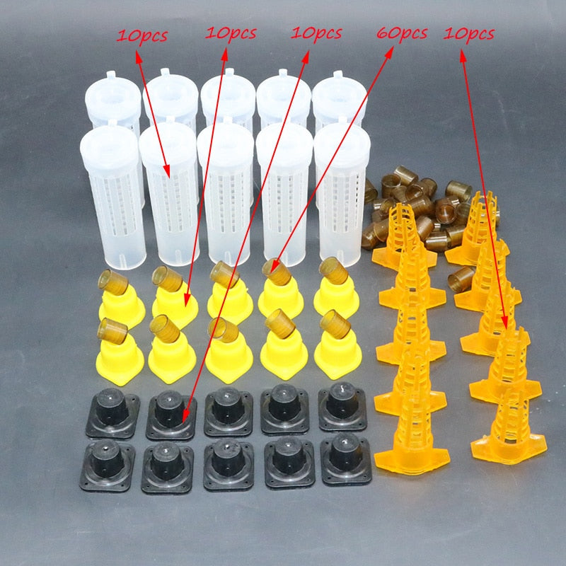 Complete bee queen king rearing kit system cages bees tools set supplier tool equipment base celular cells cell beekeeping beekeepingtoolsM Business & Industrial > Agriculture 40.00 EZYSELLA SHOP