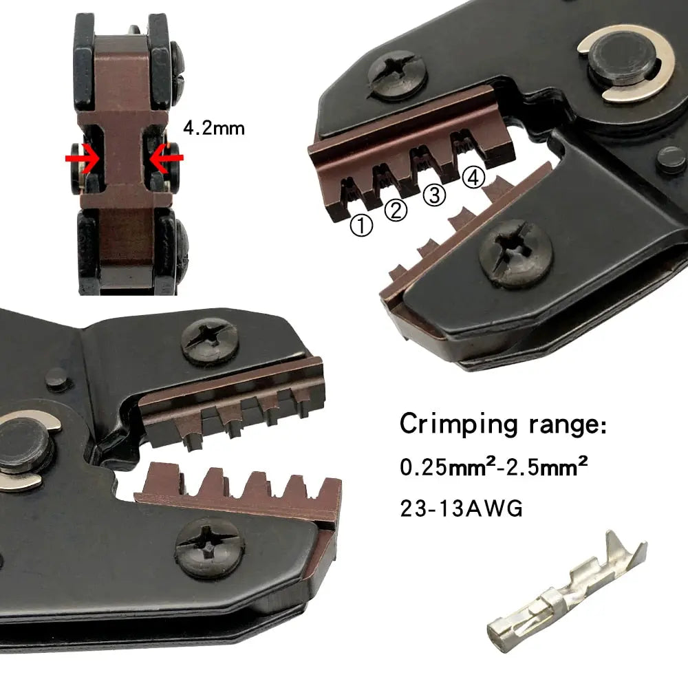 DuPont Terminals Crimping Tools SN-2 Pliers Set XH2.54 SM Plug Spring Clamp For JST ZH1.5 2.0PH 2.5XH EH SM Boxed Connector Kit  Hardware > Power & Electrical Supplies > Wire Terminals & Connectors 51.89 EZYSELLA SHOP