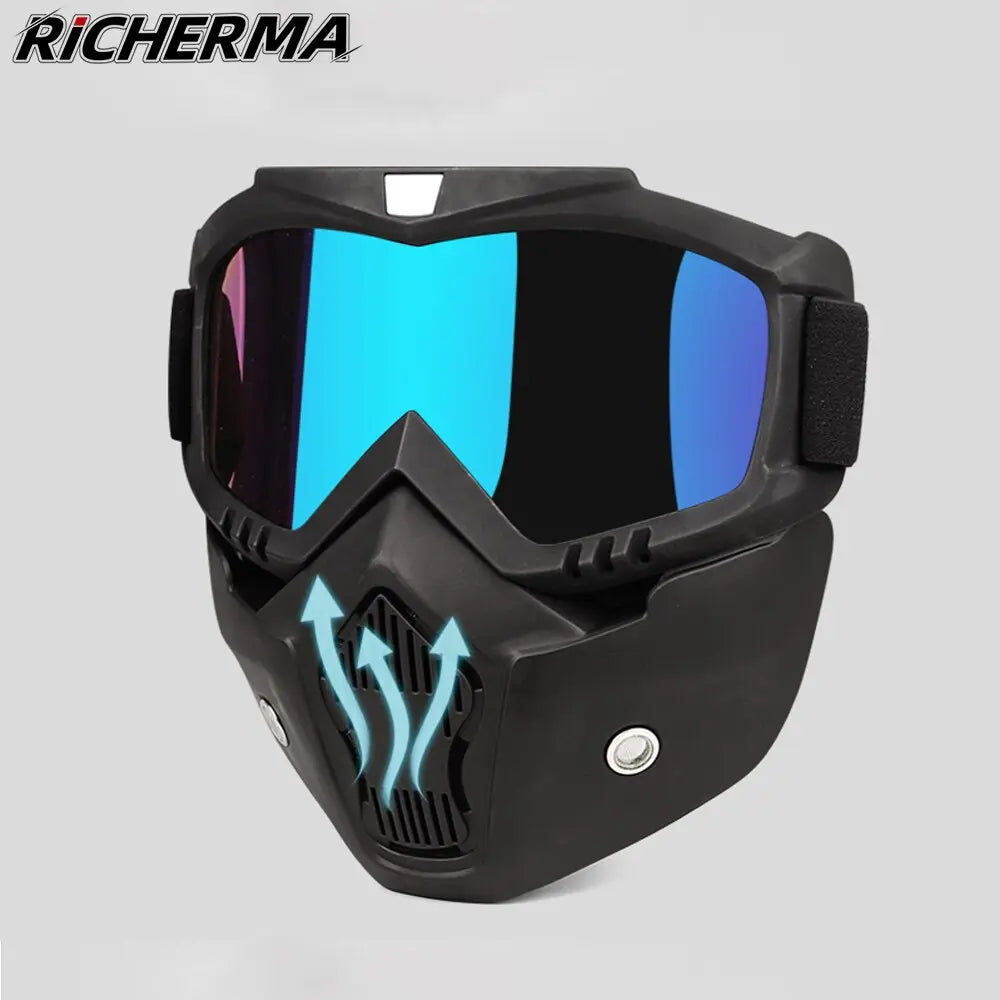 Dustproof Motocross Glasses Adjustable Motorcycle Goggles Breathable  Business & Industrial > Work Safety Protective Gear > Protective Masks 76.08 EZYSELLA SHOP