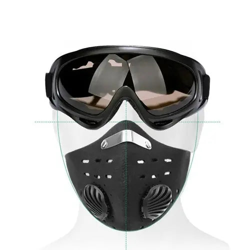 Dustproof Motorcycle Mask Breathable Filter Mouth Face Shield Outdoor Pink Mask 70.99 EZYSELLA SHOP