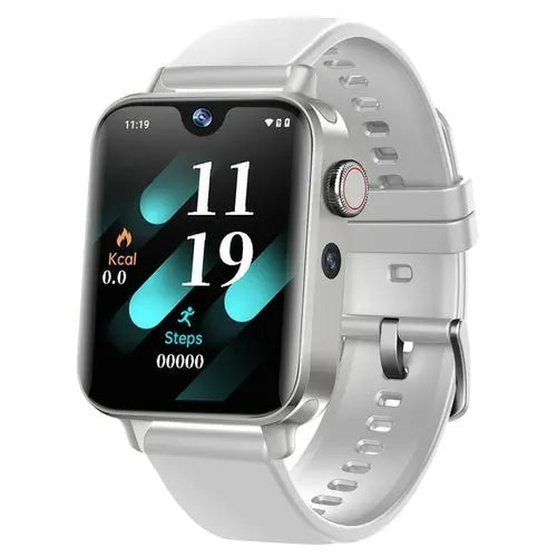 Ecg 4g Amoled Smartwatch Blood Pressure O2 Gps Sim Call Men MWhite Apparel & Accessories > Jewelry > Watches 447.68 EZYSELLA SHOP