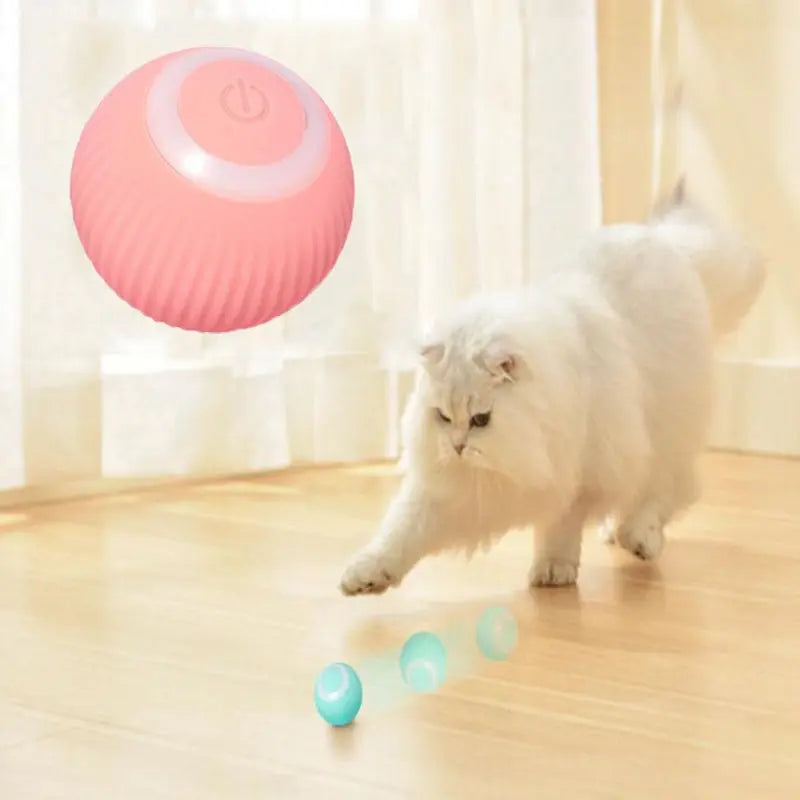 Electric Cat Ball Toys Automatic Rolling Smart Cat Toys For Cats  Animals & Pet Supplies > Pet Supplies > Cat Supplies > Cat Toys 189.91 EZYSELLA SHOP