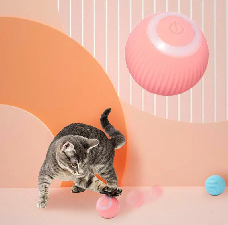 Electric Cat Ball Toys Automatic Rolling Smart Cat Toys For Cats  Animals & Pet Supplies > Pet Supplies > Cat Supplies > Cat Toys 25.99 EZYSELLA SHOP