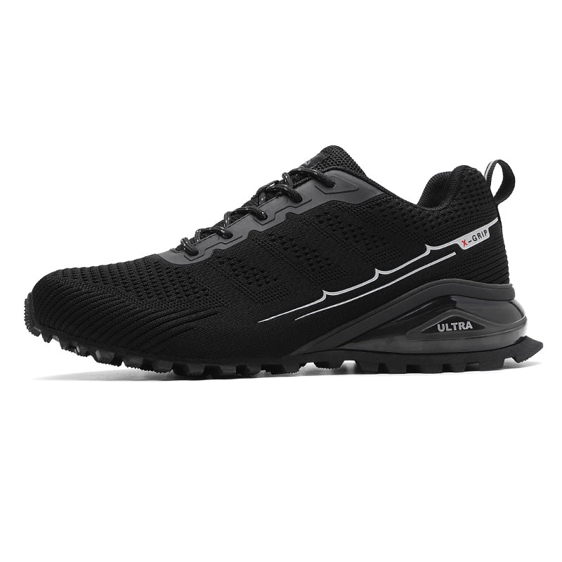 Fujeak Breathable Mesh Running Shoes Men Fashion Non-slip Sneakers Outdoor High Quality Walking Footwears Mens Lightweight Shoes Black14 Apparel & Accessories > Shoes 93.99 EZYSELLA SHOP