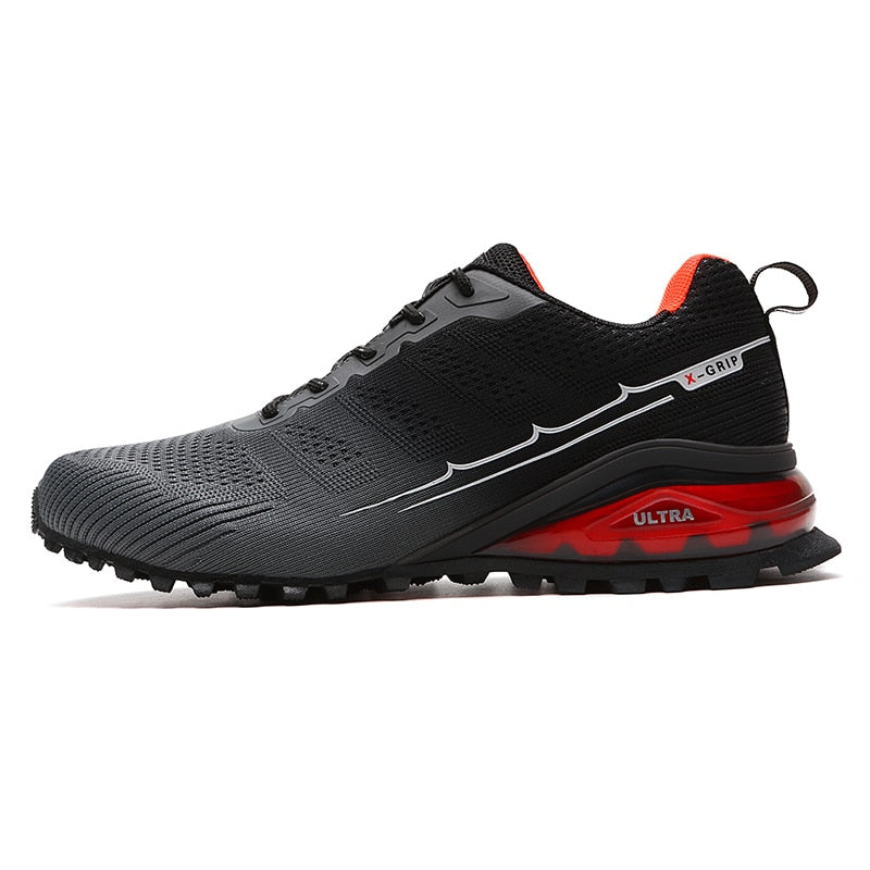 Fujeak Breathable Mesh Running Shoes Men Fashion Non-slip Sneakers Outdoor High Quality Walking Footwears Mens Lightweight Shoes Gray14 Apparel & Accessories > Shoes 93.99 EZYSELLA SHOP