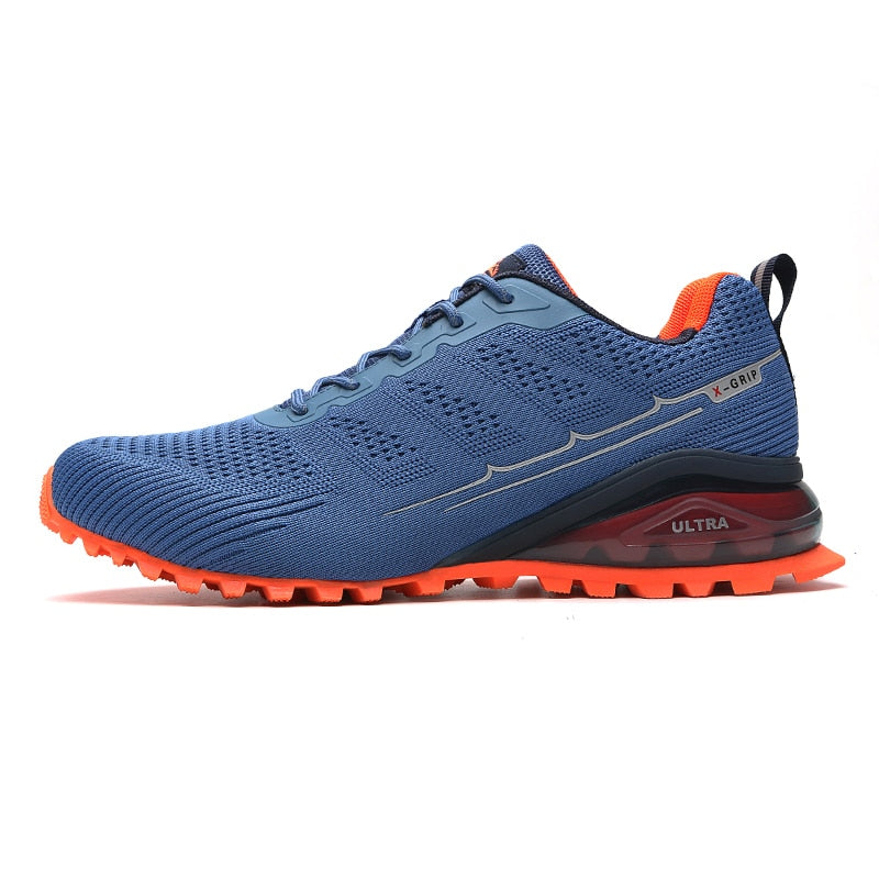 Fujeak Breathable Mesh Running Shoes Men Fashion Non-slip Sneakers Outdoor High Quality Walking Footwears Mens Lightweight Shoes Blue14 Apparel & Accessories > Shoes 93.99 EZYSELLA SHOP