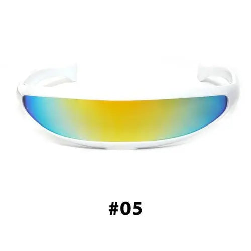 Futuristic Narrow Cyclops Visor Sunglasses Laser Eyeglasses Uv400 Otherpurple Apparel & Accessories > Clothing Accessories > Sunglasses 20.64 EZYSELLA SHOP
