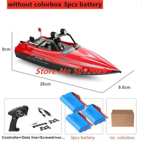 High Speed Racing Boat Waterproof 2.4G Electric Remote Control RC Ship White Toys & Games > Toys > Remote Control Toys > Remote Control Boats & Watercraft 249.99 EZYSELLA SHOP