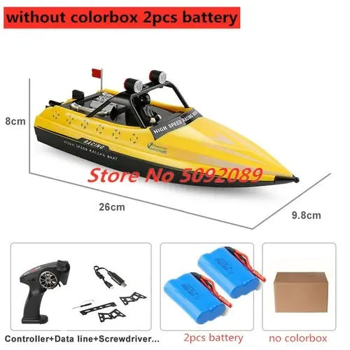 High Speed Racing Boat Waterproof 2.4G Electric Remote Control RC Ship Red Toys & Games > Toys > Remote Control Toys > Remote Control Boats & Watercraft 226.99 EZYSELLA SHOP