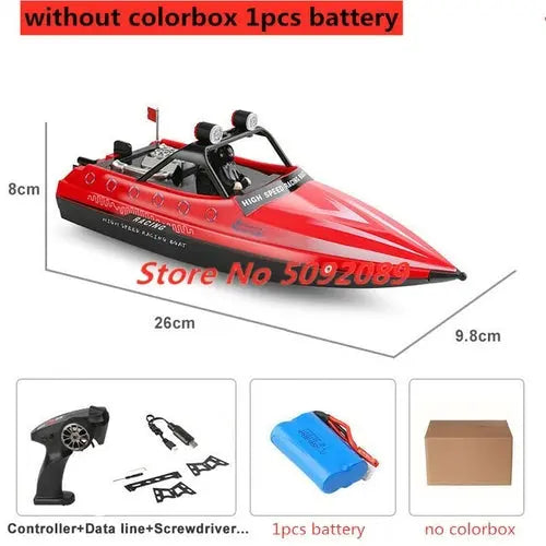High Speed Racing Boat Waterproof 2.4G Electric Remote Control RC Ship Green Toys & Games > Toys > Remote Control Toys > Remote Control Boats & Watercraft 205.99 EZYSELLA SHOP